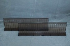 2X KASSETTENHALTER KASSETTENREGAL WANDREGAL MUSIKKASSETTE KNOWIN 70ER 80ER ACRYL