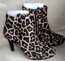 Damen Stiefeletten Stiletto Stiefel Boots by Heidi Klum Gr. 39 LEOPARD Schuhe