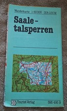  Wanderkarte Saaletalsperren