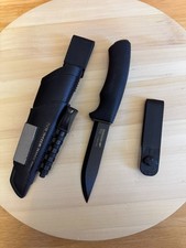 Morakniv Mora Messer Survival Bushcraft Outdoor Black Carbon schwarz