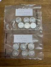 12 x 10 Euro Münzen 925er Silber BRD 2005 und 2006