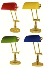 Tischlampe als Banker-Lampe
