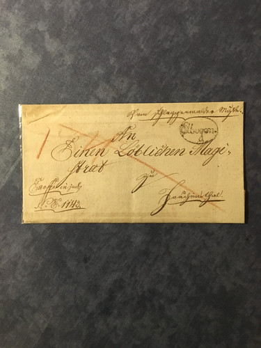 Vorphilatelie brief 1831 von - 1831,