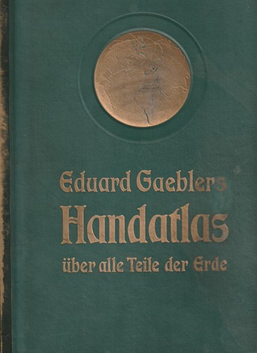 Eduard gaeblers handatlas - gaeblers,