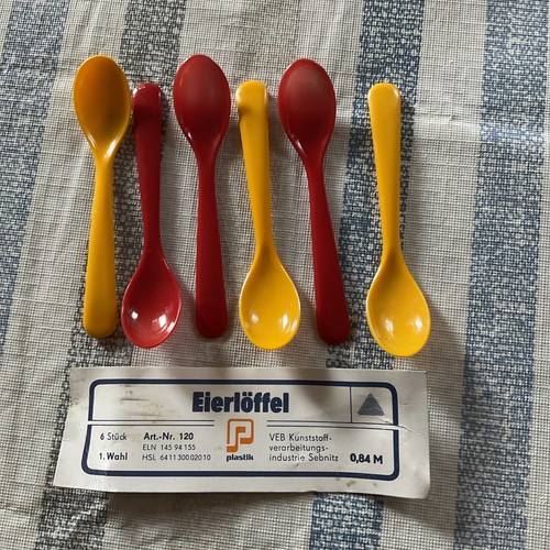 Original ddr eierlöffel rot - original,