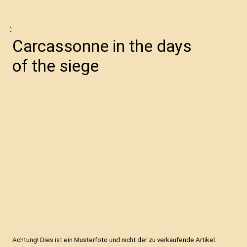 Carcassonne the days - the,