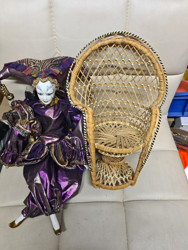 Harlekin joker puppe - harlekin/joker,