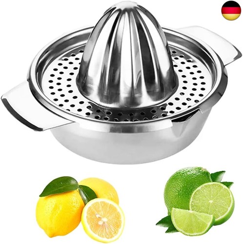 Edelstahl zitronenpresse - edelstahl,