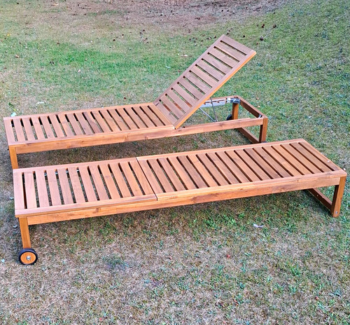 Gartenliege sonnenliege holz - gartenliege,