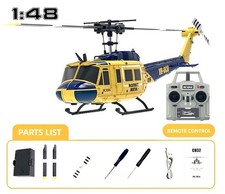 RC ERA C032 Bell Huey UH-1 Gyro 6CH Brushless Heli  3D, Rückenflug tauglich