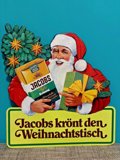 +SELTEN+ Jacobs Kaffee Bremen / Werbung / Aufsteller / Weihnachtsmann / 70er TOP