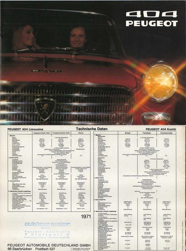 Peugeot 404 originales - 404,,
