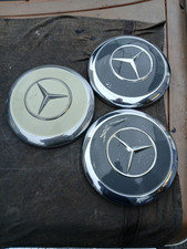 3 "kleine" Radkappen für Stahlfelgen Mercedes-Benz Flosse W110 W111 W108 W 108
