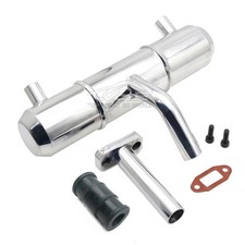 Aluminium Zwilling Tuning Auspuff Rohr Für 1/5 HPI RV KM Baja 5B SS 5t