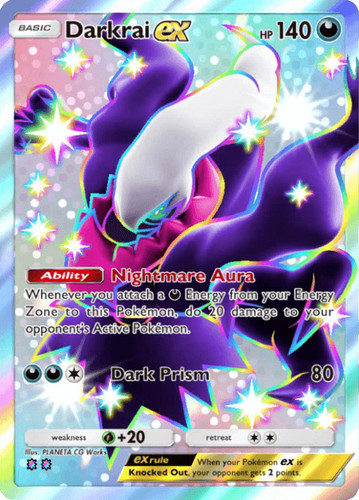 Darkrai shiny rare - (fast),