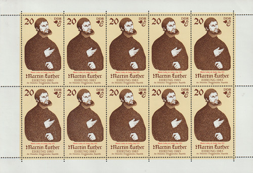 Ddr 1982 500 geburtstag - 1982, 500.