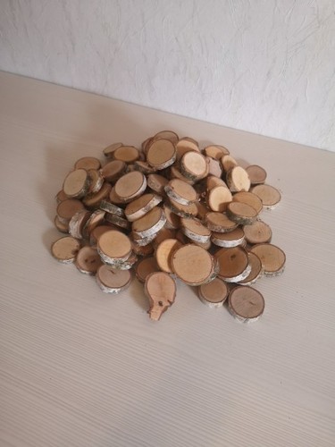 Baumscheiben birke 100 stück - baumscheiben,