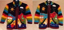 Kinder strickjacke blau - kinder,