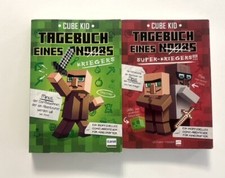 2x Tagebuch eines Noobs Cube Kid Kriegers Super-Kriegers guter Zustand (49/50)