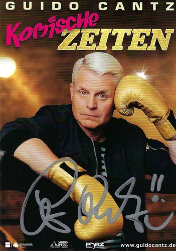 Guido cantz autogramm - guido,