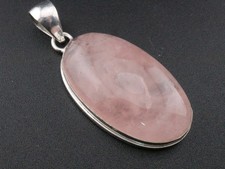 GJ69 Rosenquarz OVAL ROSA XL