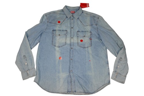 Diesel herren jeanshemd shirt - herren,