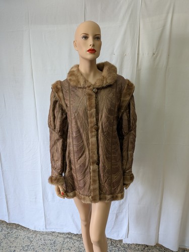 Vintage echtpelz wendejacke - vintage,