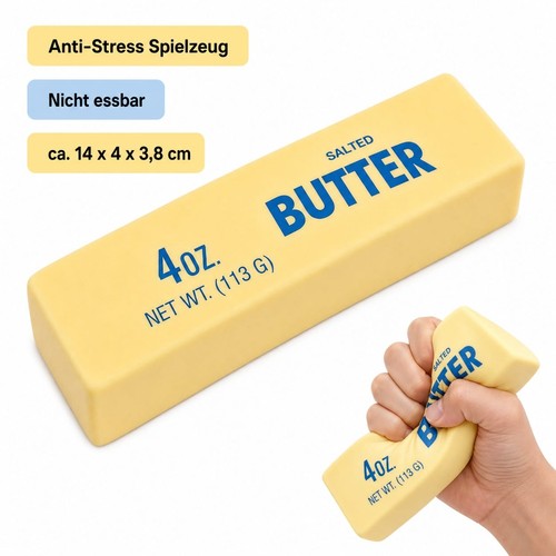 Butter stressball - butter,