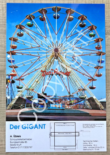 Xxl werbefoto riesenrad der - xxl,