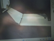 Doppel Sonnenliege ohne Auflagen aus Rattan