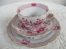 Meissen  Indisch PURPUR reich Kaffee Gedeck  3tlg neuer Ausschnitt TOP