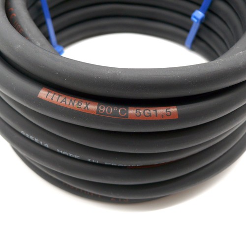 Titanex kabel h07rn - titanex, 5x1,5