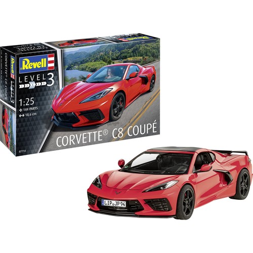 Revell 07714 corvette - revell, c8
