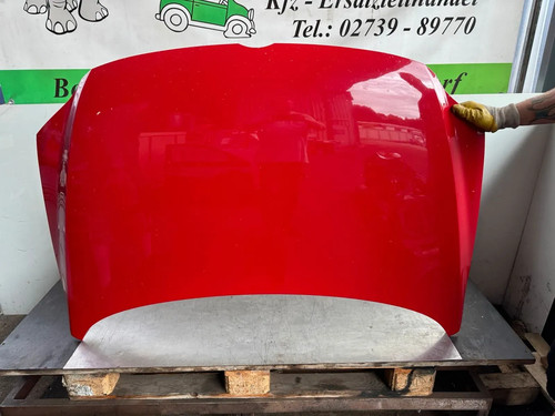 Motorhaube fox rot ly3d - motorhaube, vw