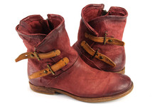 Airstep AS 98 Gr.39 Damen Stiefel  Stiefeletten Boots Leder   K 132