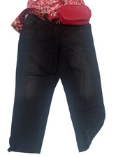 Klasse Stretch-Jeans Irma schwarz Gr. 25/26 Kurzgröße Bexleys von Dollywood