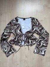 Gina Tricot Crop Top Marmor