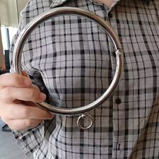 Metall Neck Collar HALSREIF Mit O-Ring Halsband  Halskorsett for Couples Sklave 