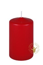 Stumpenkerzen Rot, Auswahl aus