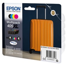 Epson 405XL Multipack für WorkForce Pro WF-7835DTWF WF-4830DWF OVP beschädigt