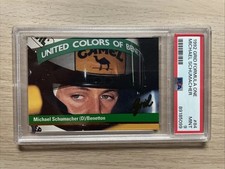 1992 Grid Formula One #84 Michael Schumacher PSA 9 Rookie Debut RC