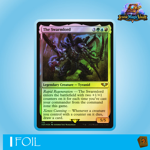 The swarmlord foil mtg - swarmlord,