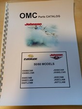 Evinrude Aussenbordmotor 50/60 PS Teilekatalog Zeichnungen. Reparaturanleitung