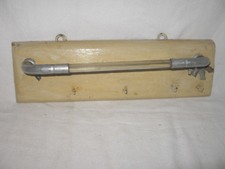 Alter Handtuchhalter mit Glasstab mit 4 Haken