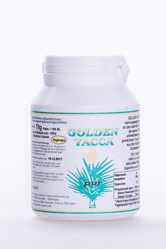 Golden yacca pur kapseln aus - yacca,