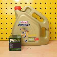 Honda CBR 1000 RR SC57 SC59 Fireblade Öl Ölfilter Dichtung Castrol Power1 10w40