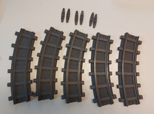 PLAYMOBIL TRAIN 6 x EISENBAHNSCHIENEN mit 6 x VERBINDER 4385 + 4384