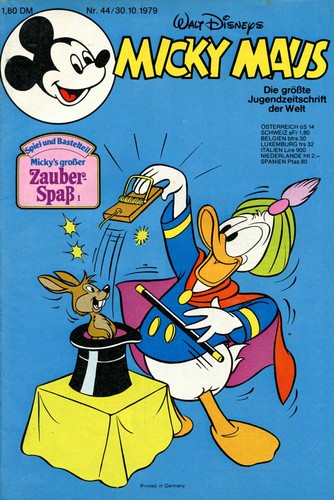 Comic micky maus - ehapa,, nr