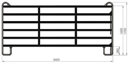 Kerbl weidepanel 360 - weidepanel,