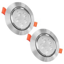 2X LED Panel Einbauleuchte 5W